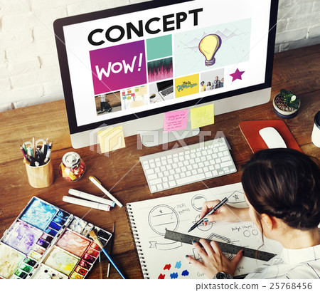 Ideas Imagination Inspiration Thoughts Graphic Concept 25768456