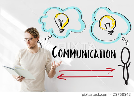 Creativity Ideas Brainstorm Communication Light Bulb Concept 25768542