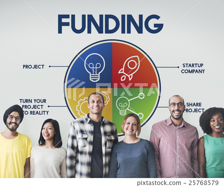 Funding Donation Budget Invest Banking Money Concept Funding Donation Budget Invest Banking Money Concept 25768579
