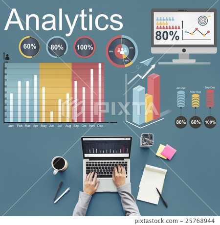 Analytics Data Statistics Analyze Technology Concept Analytics Data Statistics Analyze Technology Concept 25768944