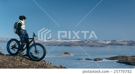Fatbike fat bike or fat-tire bike  25770782