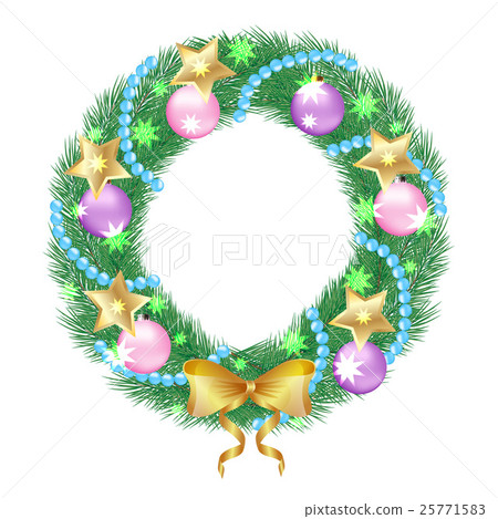 Christmas wreath Christmas wreath 25771583