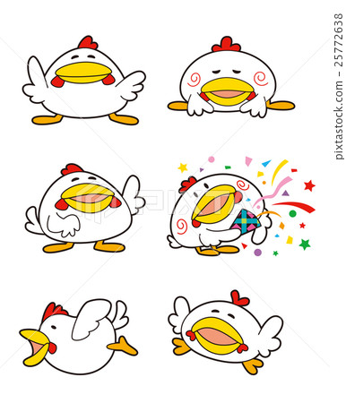 Chicken (chicken) character 25772638
