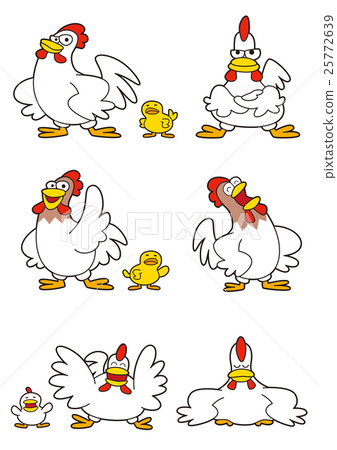 Chicken (chicken) character Chicken (chicken) character 25772639