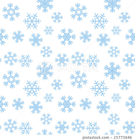 Snow Crystal Wallpaper - Stock Illustration [25773846] - PIXTA