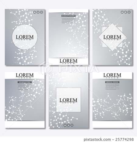 Vector brochure template, flyer, cover magazine in 25774298