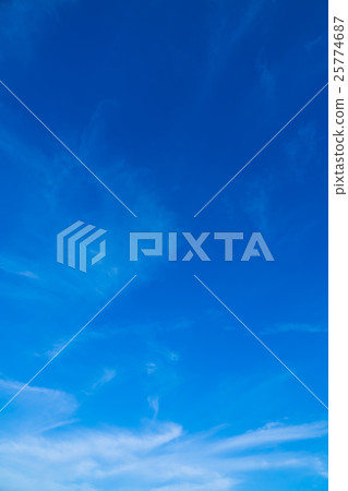Sky and clouds in the morning of October (Blue more vertical with retouching) Sky and clouds in the morning of October (Blue more vertical with retouching) 25774687