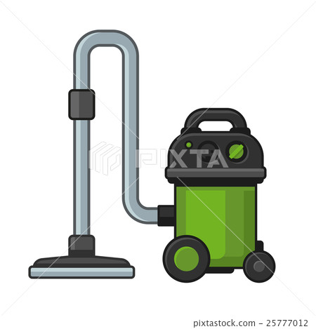 Vacuum Cleaner on White Background. Vector Vacuum Cleaner on White Background. Vector 25777012