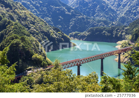 Oigawa Railway Oku Oi Lake Station 25777036