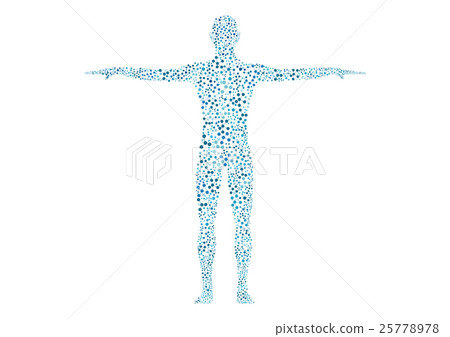 Human. Structure molecule of man. Medicine 25778978