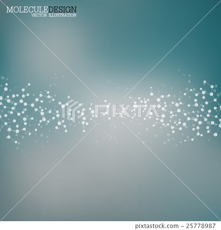 Structure molecule of DNA and neurons. Abstract Structure molecule of DNA and neurons. Abstract 25778987