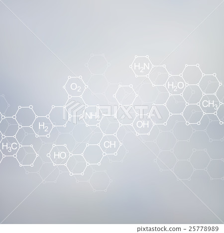 Structure molecule of DNA and neurons. Abstract 25778989