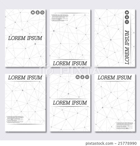 Vector brochure template, flyer, cover magazine in 25778990