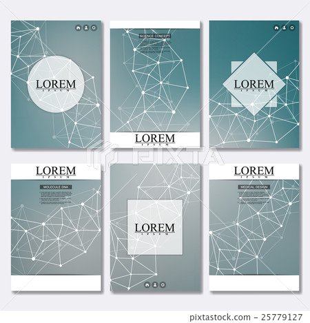 Vector brochure template, flyer, cover magazine in 25779127