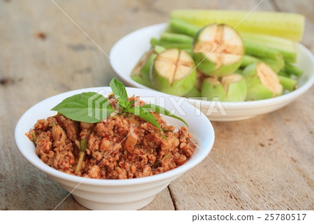 spicy minced pork 25780517