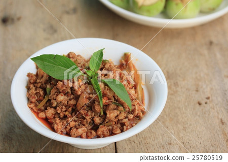 spicy minced pork 25780519