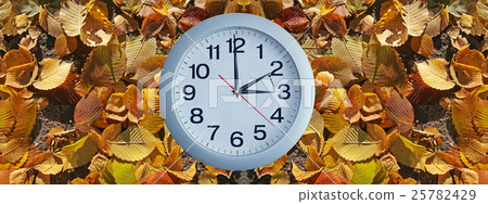 Isolated electronic wall clock. Isolated electronic wall clock. 25782429