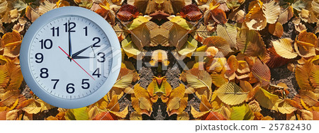 Isolated electronic wall clock. 25782430
