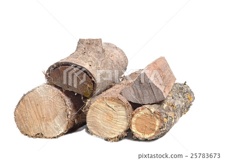 Log wood pile Log wood pile 25783673