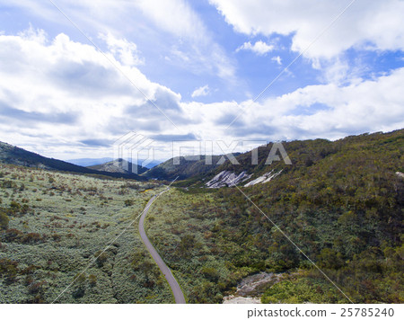 Around Niseko Goshiki Onsen aerial photograph (above Niseko Ohana) 25785240