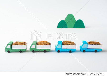 Wood cutting thinning Forestry Wood transportation Forest timber Wood cutting thinning Forestry Wood transportation Forest timber 25785745