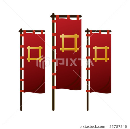 Ii Naomasa (Naoto Tiger) Sengoku no Uba Flag Set Izutsu Mark Ii Naomasa (Naoto Tiger) Sengoku no Uba Flag Set Izutsu Mark 25787246