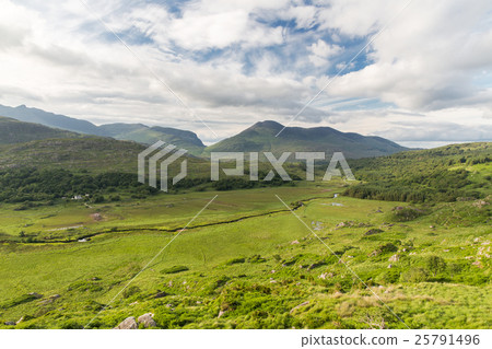 river at Killarney National Park valley in ireland 25791496