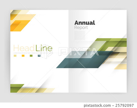 Geometric business annual report templates, modern Geometric business annual report templates, modern 25792097