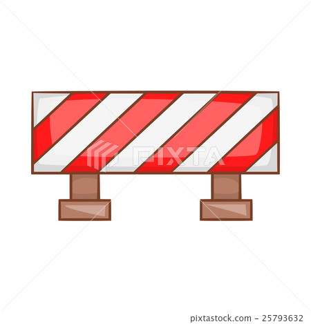 Sign ban travel icon, cartoon style 25793632