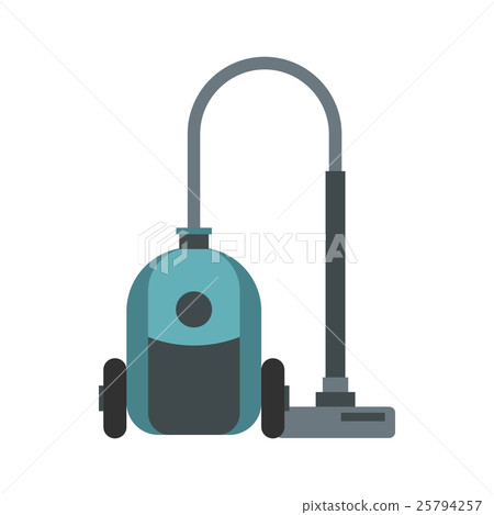 Vacuum cleaner icon, flat style Vacuum cleaner icon, flat style 25794257