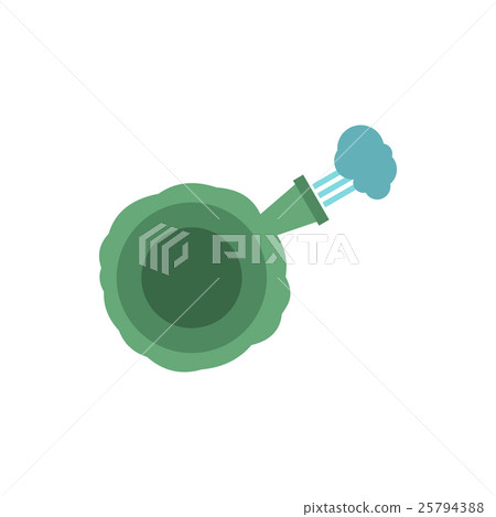 Whoopee cushion icon, flat style Whoopee cushion icon, flat style 25794388