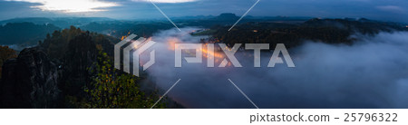 The historic town of Pirna in Saxony  25796322