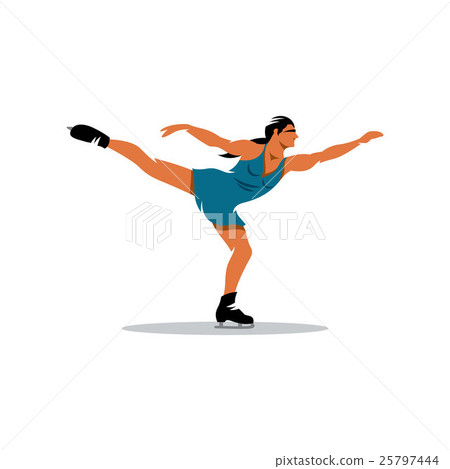 Figure skating vector sign Figure skating vector sign 25797444