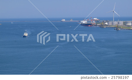 鹿島港口綜合體和船舶 25798197