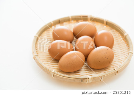 Egg red ball white back 25801215