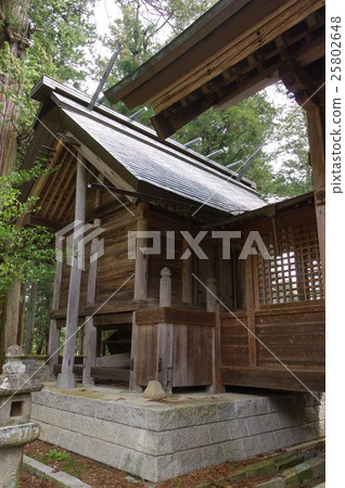 Shinshu Azumino大阪村平木神社是神社平安時期推薦的神社老神社 25802648