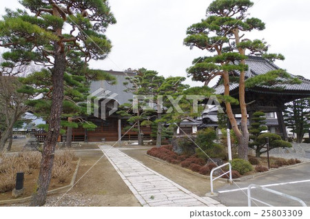 Shinshu Matsumoto寺廟場地和神社淨土佛教寺廟七幸運神殿寺廟和立川風格的鐘樓是出色的 Shinshu Matsumoto寺廟場地和神社淨土佛教寺廟七幸運神殿寺廟和立川風格的鐘樓是出色的 25803309