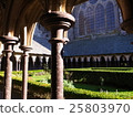 Corridor and garden of Mont-Saint-Michel, La Merville 25803970