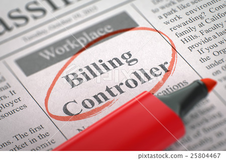 We're Hiring Billing Controller. 3D. We're Hiring Billing Controller. 3D. 25804467