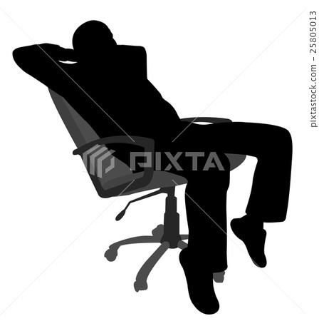 man sitting and relaxing 25805013