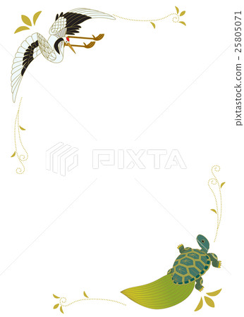 Crane and tortoise Crane and tortoise 25805071