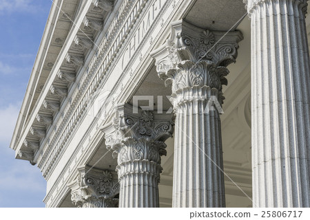 古典圓柱與建築 古典圓柱與建築 25806717