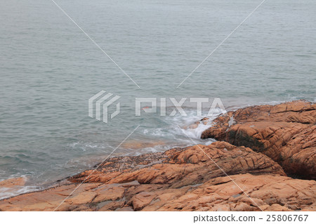 blurred water in shek o,hong kong 25806767