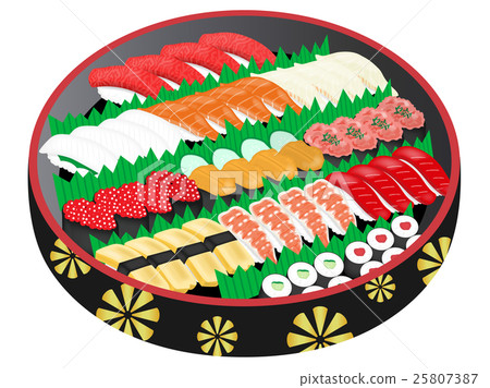 Sushi set 02 25807387
