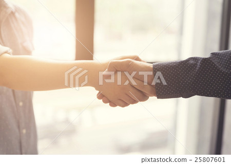 businessman handshake, business teamwork cooperate 25807601