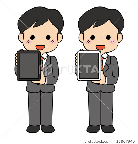 Suit company employee male · tablet portrait 1 25807949