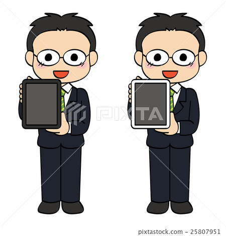 Suit company employee male · tablet portrait 3 25807951