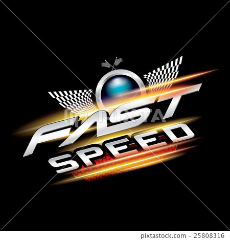 Fast speed logo concept vector. Fast speed logo concept vector. 25808316