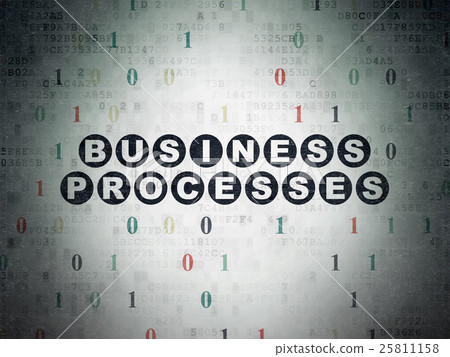 Finance concept: Business Processes on Digital Finance concept: Business Processes on Digital 25811158