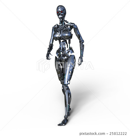 Female robot Female robot 25812222